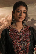 Zellbury | Unstitched 3 Piece Khaddar | Embroidered Shirt Shalwar Dupatta - 0480 - Libasekhas