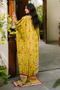 Zellbury | Unstitched 2 Piece Khaddar | Shirt Dupatta - 0158 - House Of Zarish