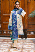Zellbury | Unstitched 2 Piece Viscose | Shirt Dupatta - 0161 - House Of Zarish