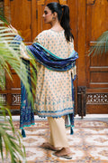 Zellbury | Unstitched 2 Piece Viscose | Shirt Dupatta - 0161 - House Of Zarish