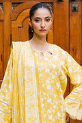 Zellbury | Unstitched 2 Piece Viscose | Shirt Dupatta - 0162 - House Of Zarish