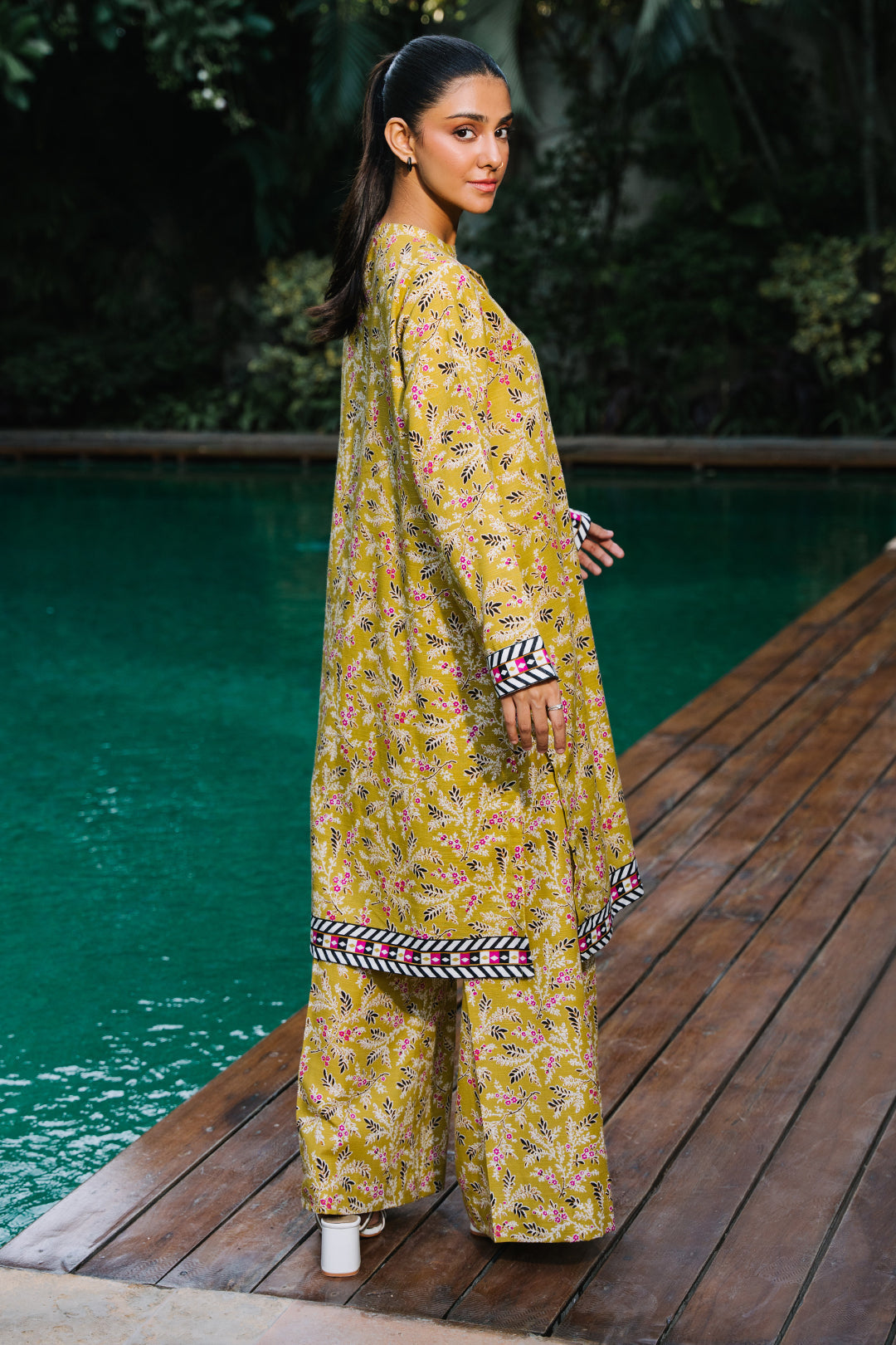 Zellbury | Unstitched 2 Piece Khaddar | Shirt Shalwar - 0164 - House Of Zarish