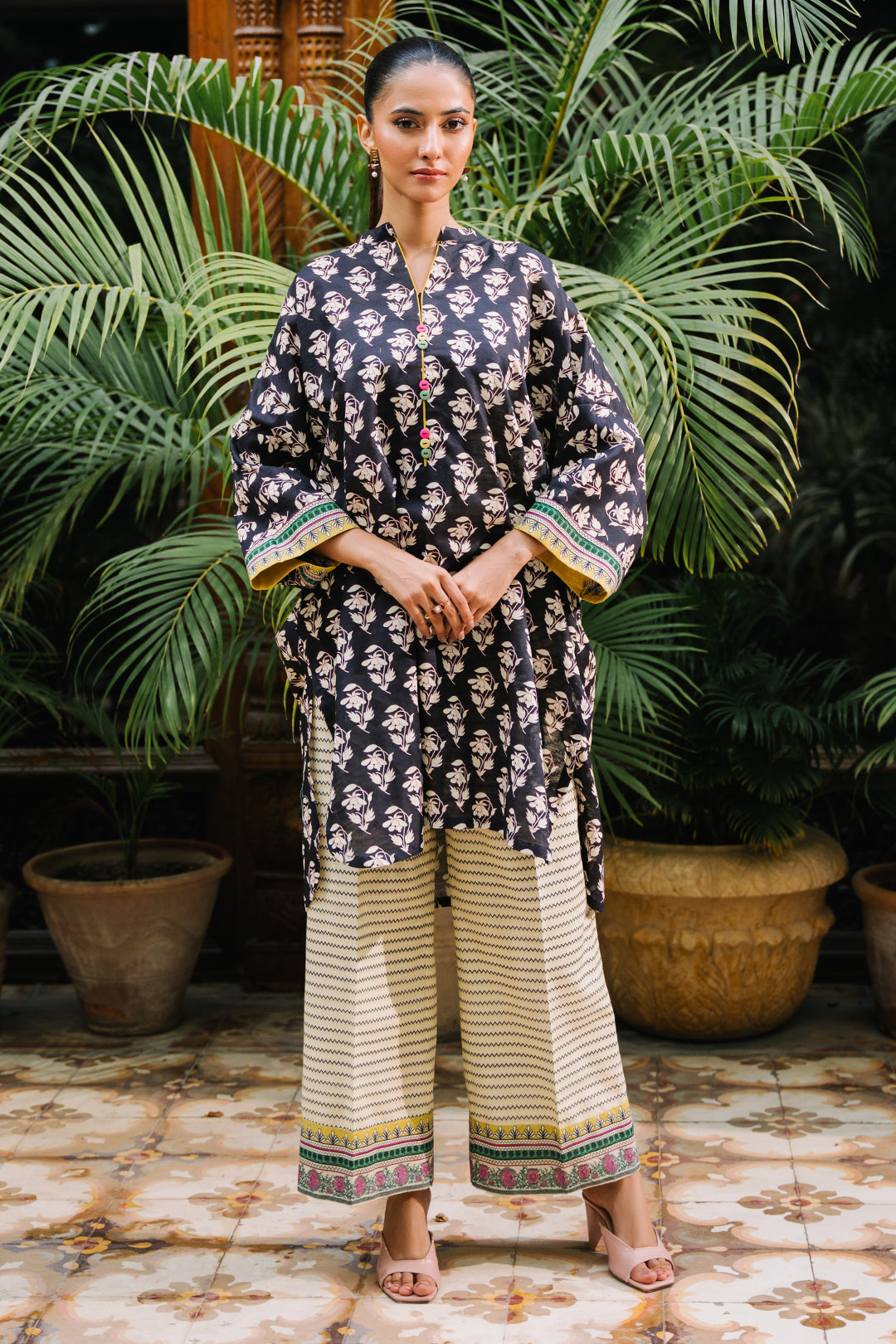 Zellbury | Unstitched 2 Piece Khaddar | Shirt Shalwar - 0166 - House Of Zarish