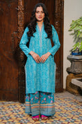 Zellbury | Unstitched 2 Piece Khaddar | Shirt Shalwar - 0168 - Libasekhas