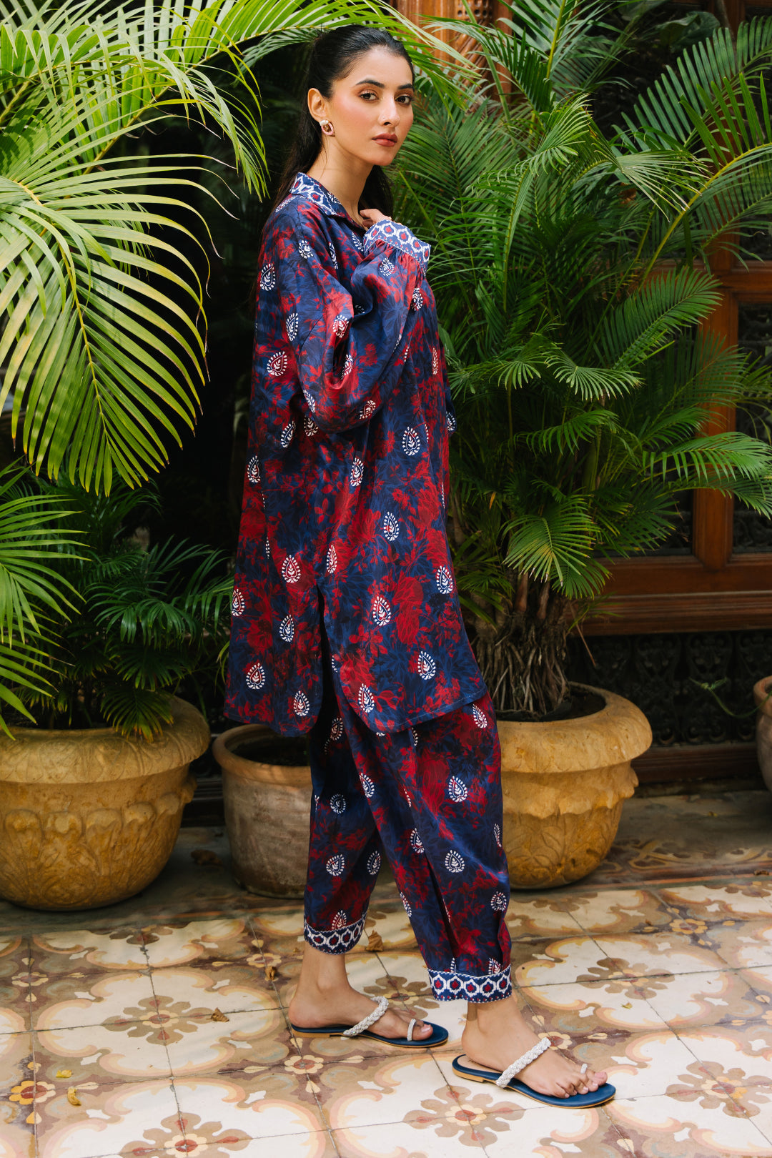 Zellbury | Unstitched 2 Piece Viscose | Shirt Shalwar - 0169 - House Of Zarish