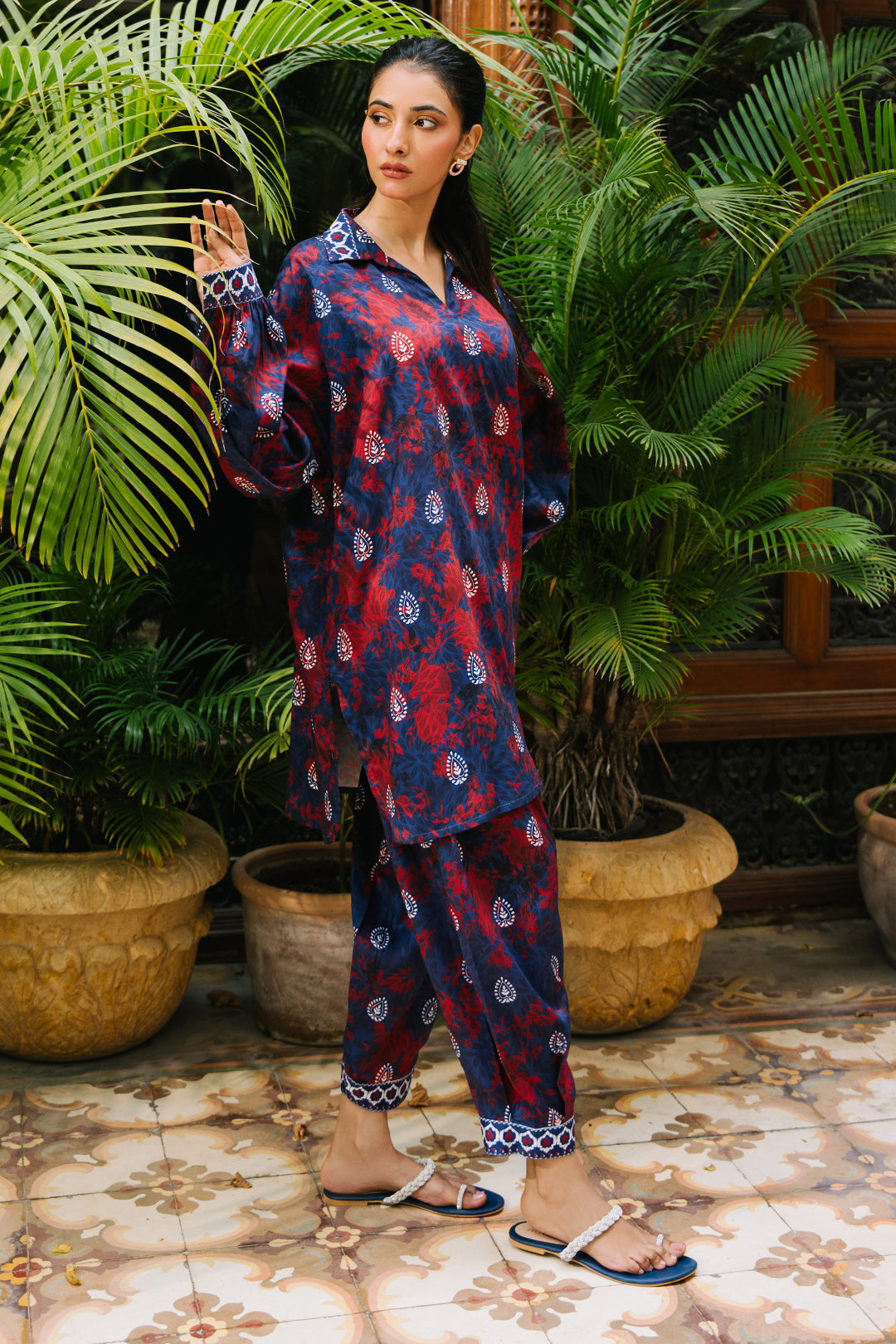 Zellbury | Unstitched 2 Piece Viscose | Shirt Shalwar - 0169 - House Of Zarish