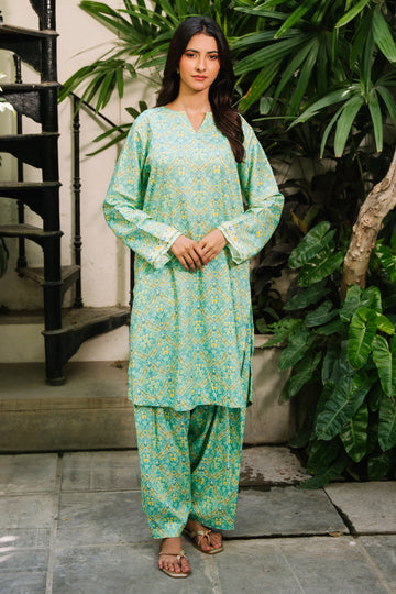 Zellbury | Unstitched 2 Piece Viscose | Shirt Shalwar - 0170 - House Of Zarish