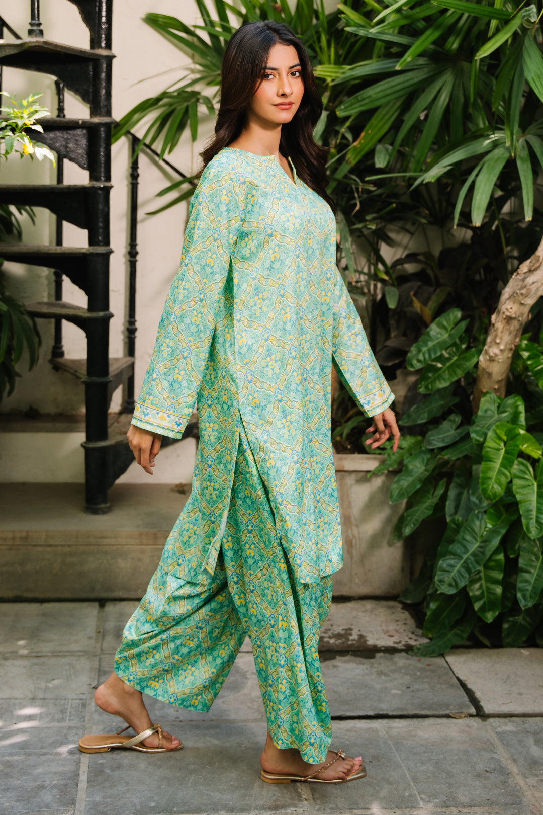 Zellbury | Unstitched 2 Piece Viscose | Shirt Shalwar - 0170 - House Of Zarish