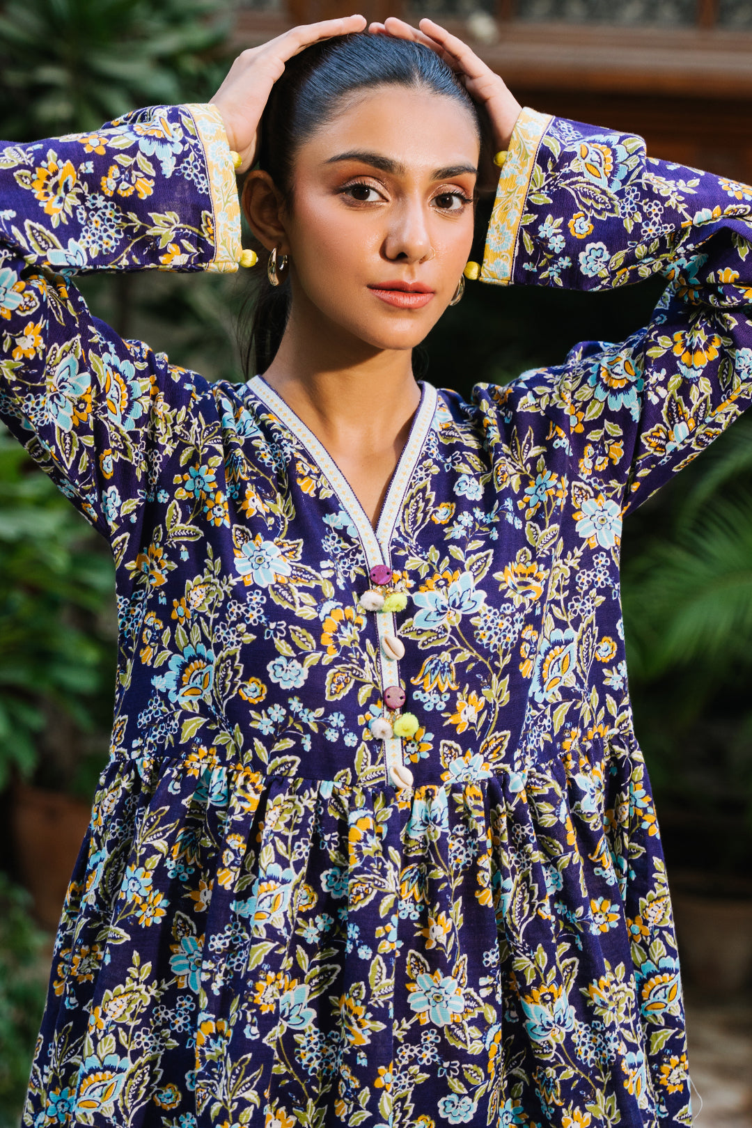 Zellbury | Unstitched 2 Piece Khaddar | Shirt Shalwar - 0257 - House Of Zarish