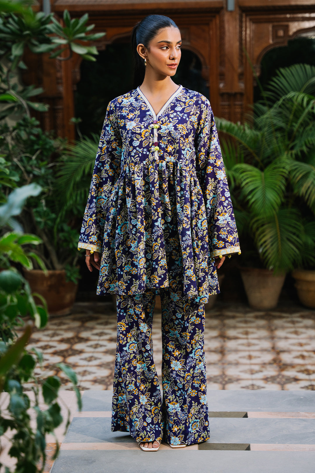 Zellbury | Unstitched 2 Piece Khaddar | Shirt Shalwar - 0257 - Libasekhas