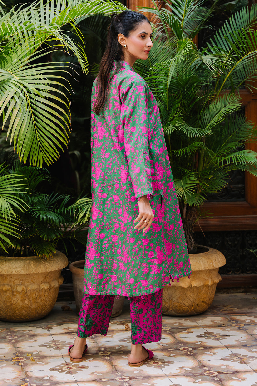 Zellbury | Unstitched 2 Piece Khaddar | Shirt Shalwar - 0258 - House Of Zarish