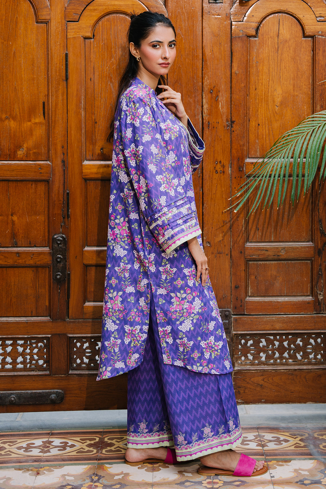 Zellbury | Unstitched 2 Piece Khaddar | Shirt Shalwar - 0259 - House Of Zarish