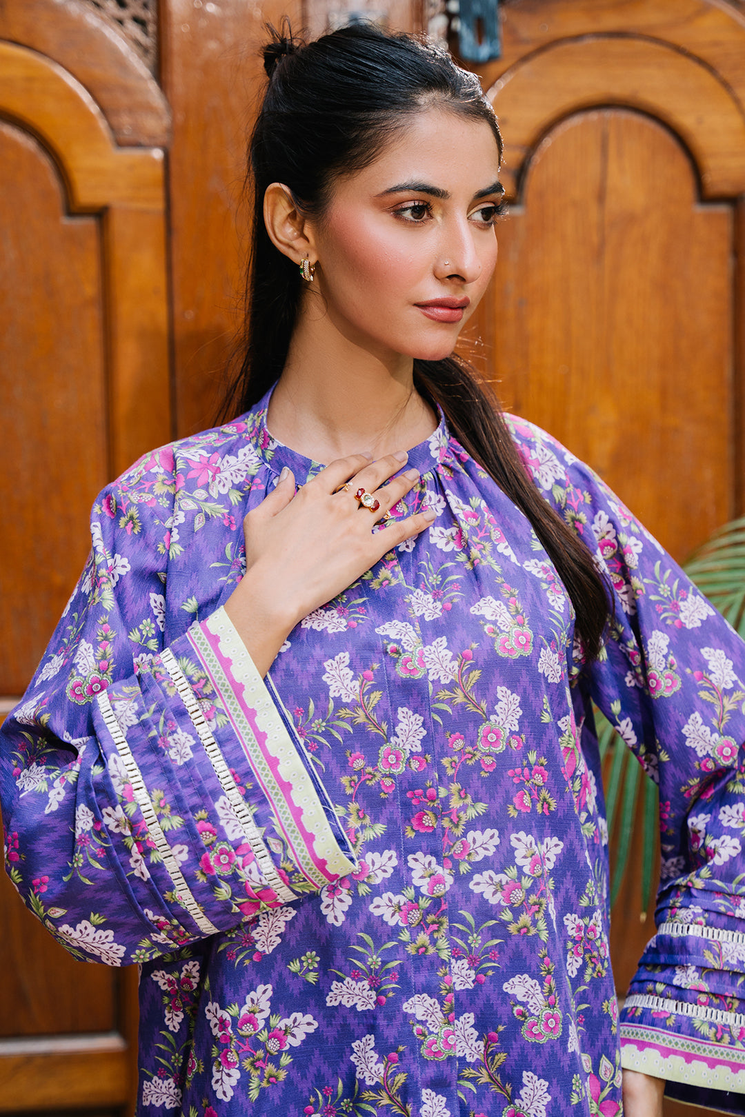 Zellbury | Unstitched 2 Piece Khaddar | Shirt Shalwar - 0259 - House Of Zarish