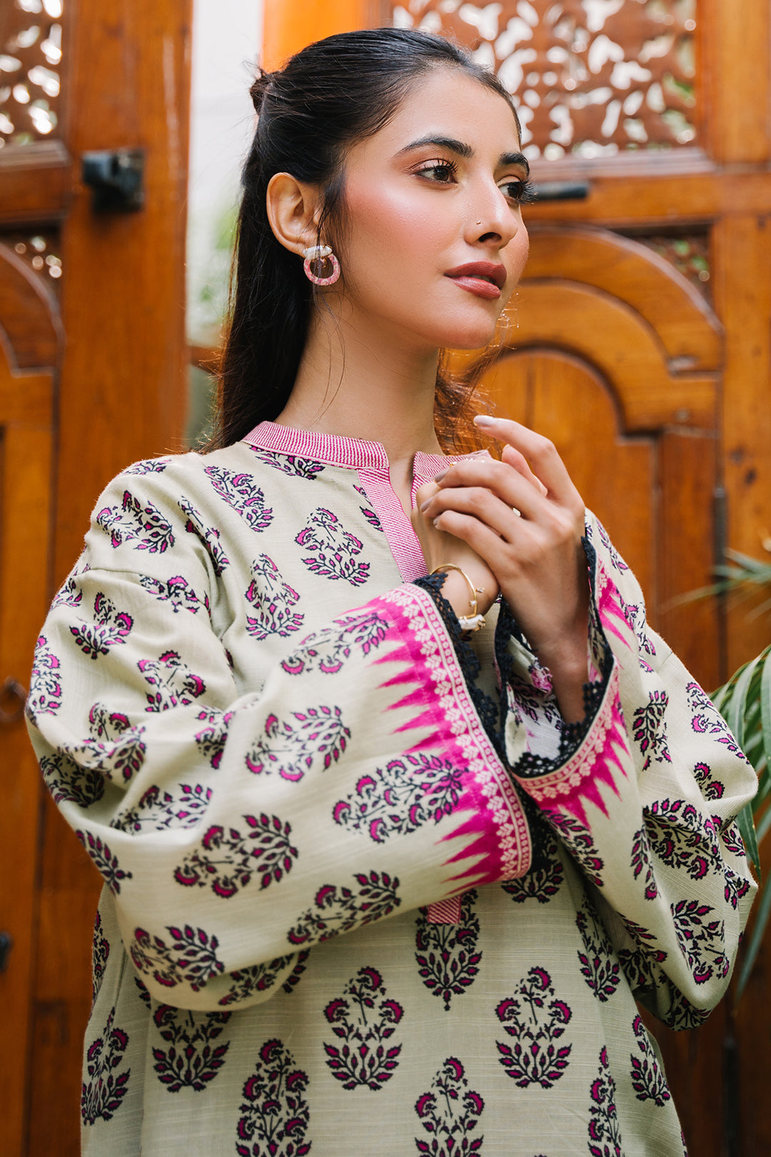 Zellbury | Unstitched 2 Piece Khaddar | Shirt Shalwar - 0260 - House Of Zarish