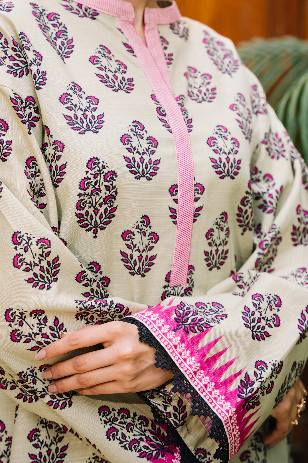 Zellbury | Unstitched 2 Piece Khaddar | Shirt Shalwar - 0260 - Libasekhas