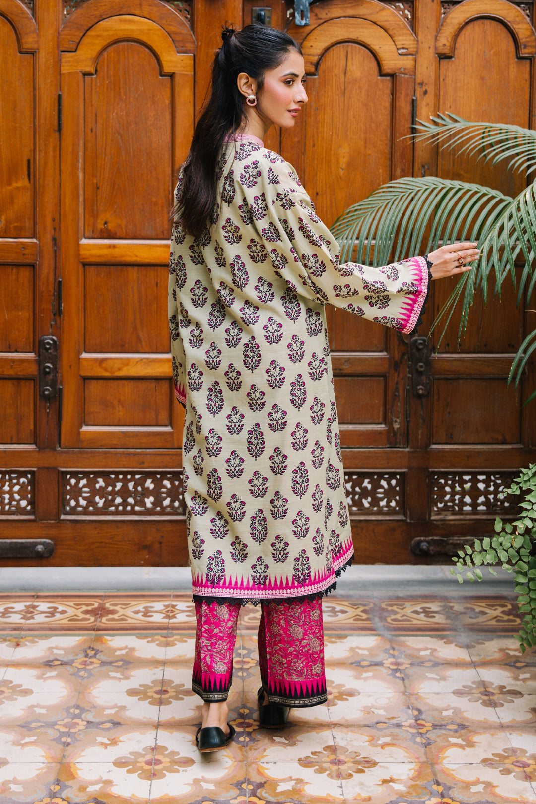 Zellbury | Unstitched 2 Piece Khaddar | Shirt Shalwar - 0260 - House Of Zarish