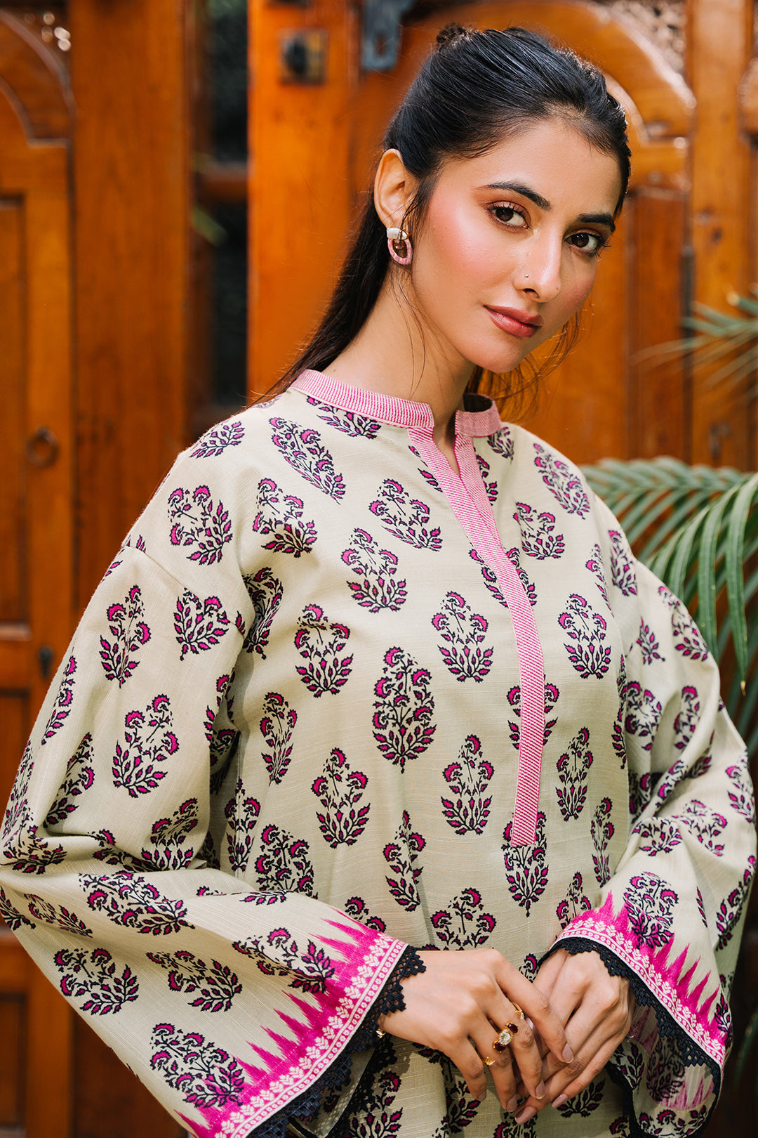 Zellbury | Unstitched 2 Piece Khaddar | Shirt Shalwar - 0260 - House Of Zarish