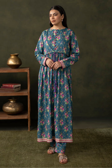 Zellbury | Unstitched 2 Piece Viscose | Shirt Shalwar - 0261 - Libasekhas
