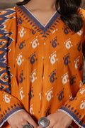 Zellbury | Unstitched 2 Piece Khaddar | Shirt Dupatta - 0335 - House Of Zarish