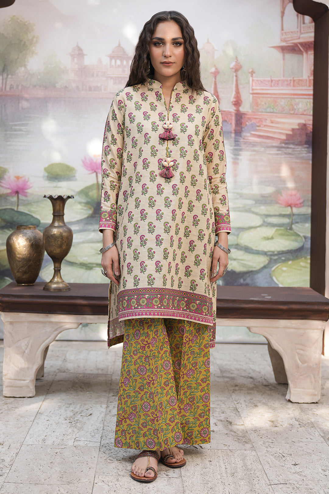 Zellbury | Unstitched 2 Piece Khaddar | Shirt Shalwar - 0338 - House Of Zarish