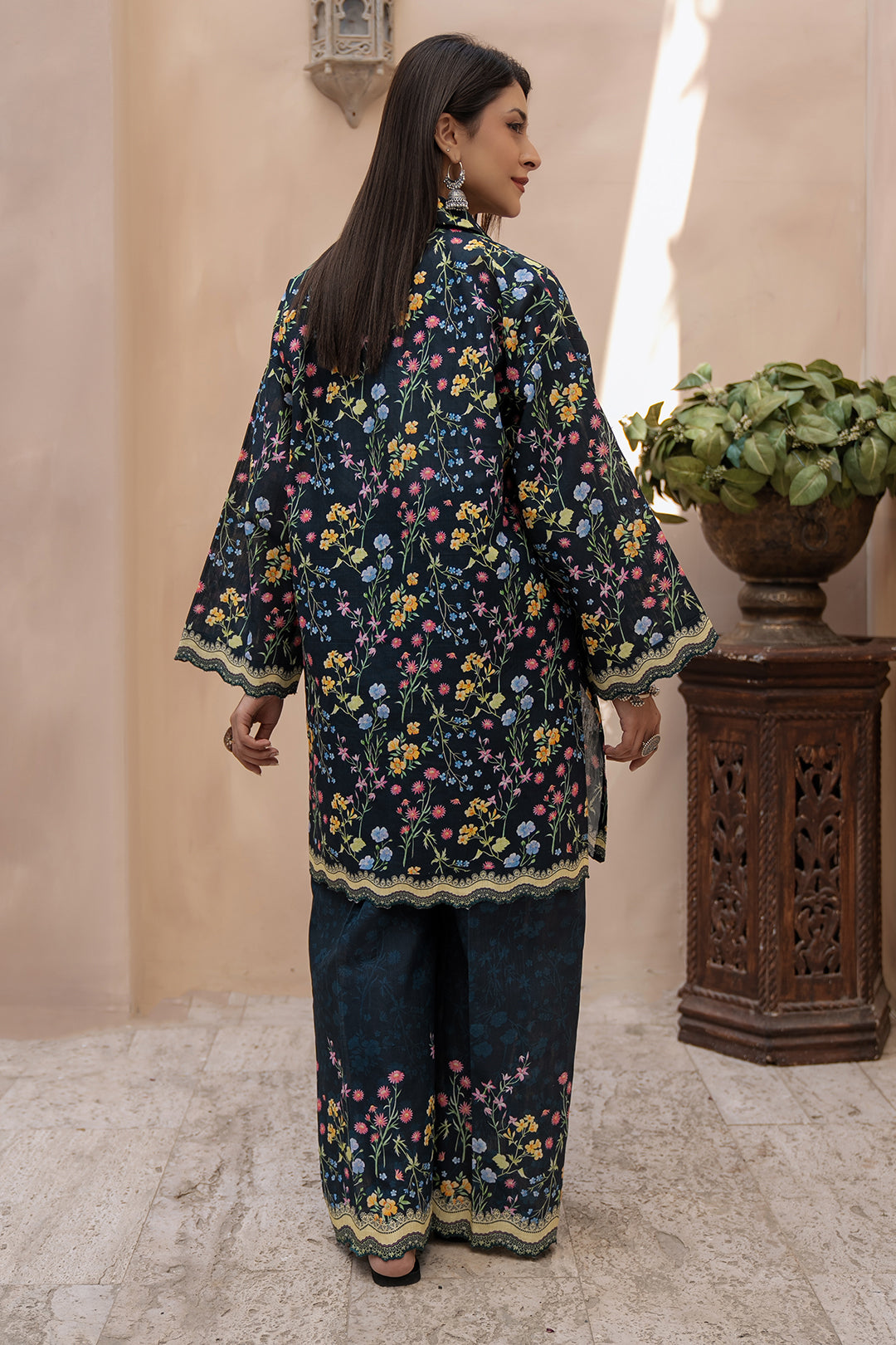 Zellbury | Unstitched 2 Piece Khaddar | Shirt Shalwar - 0341 - House Of Zarish