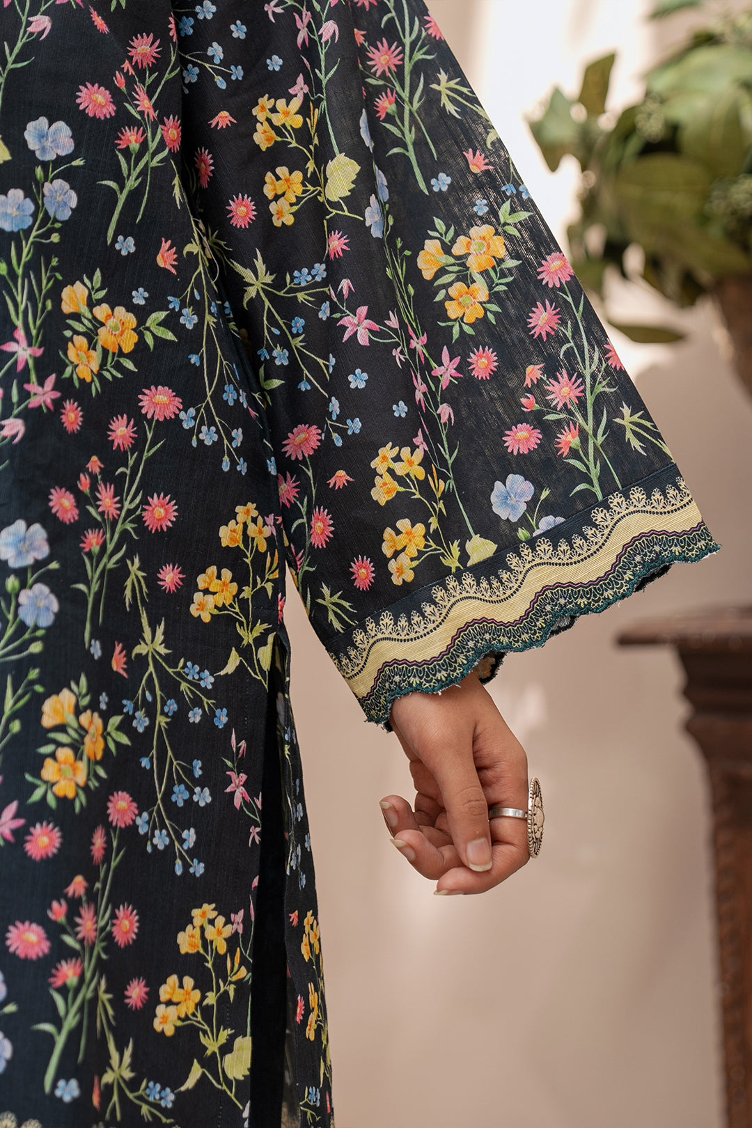 Zellbury | Unstitched 2 Piece Khaddar | Shirt Shalwar - 0341 - House Of Zarish
