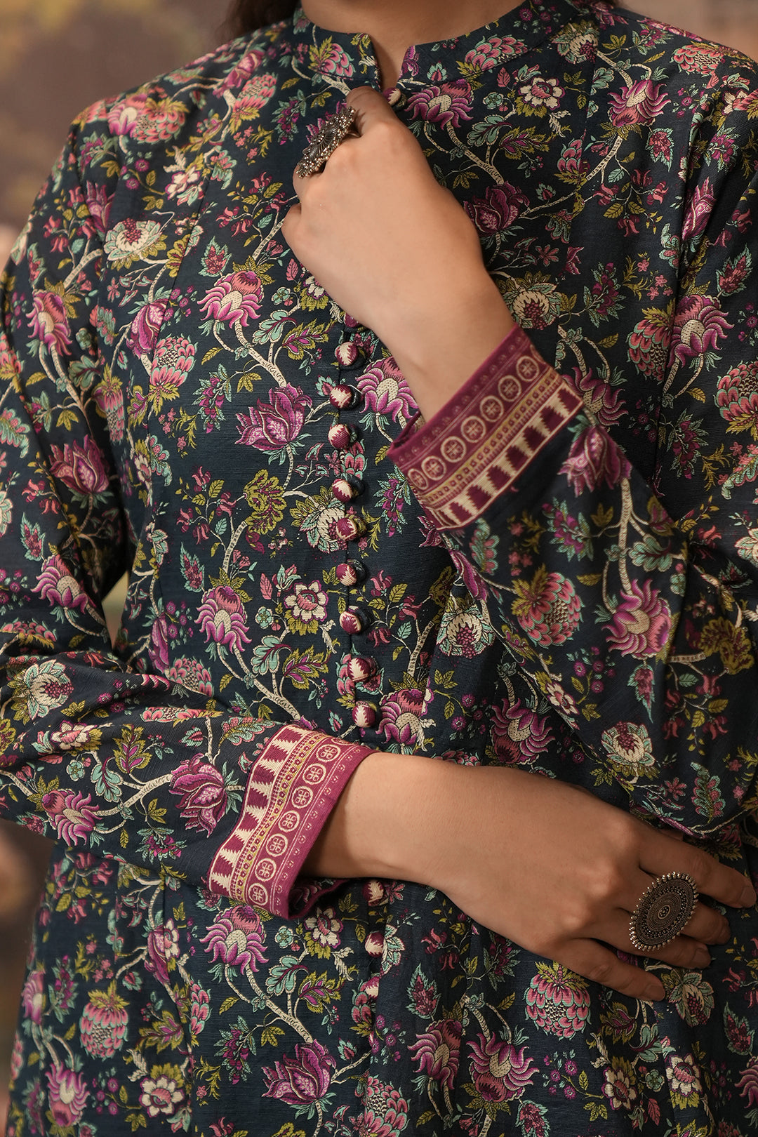 Zellbury | Unstitched 2 Piece Khaddar | Shirt Shalwar - 0345 - House Of Zarish