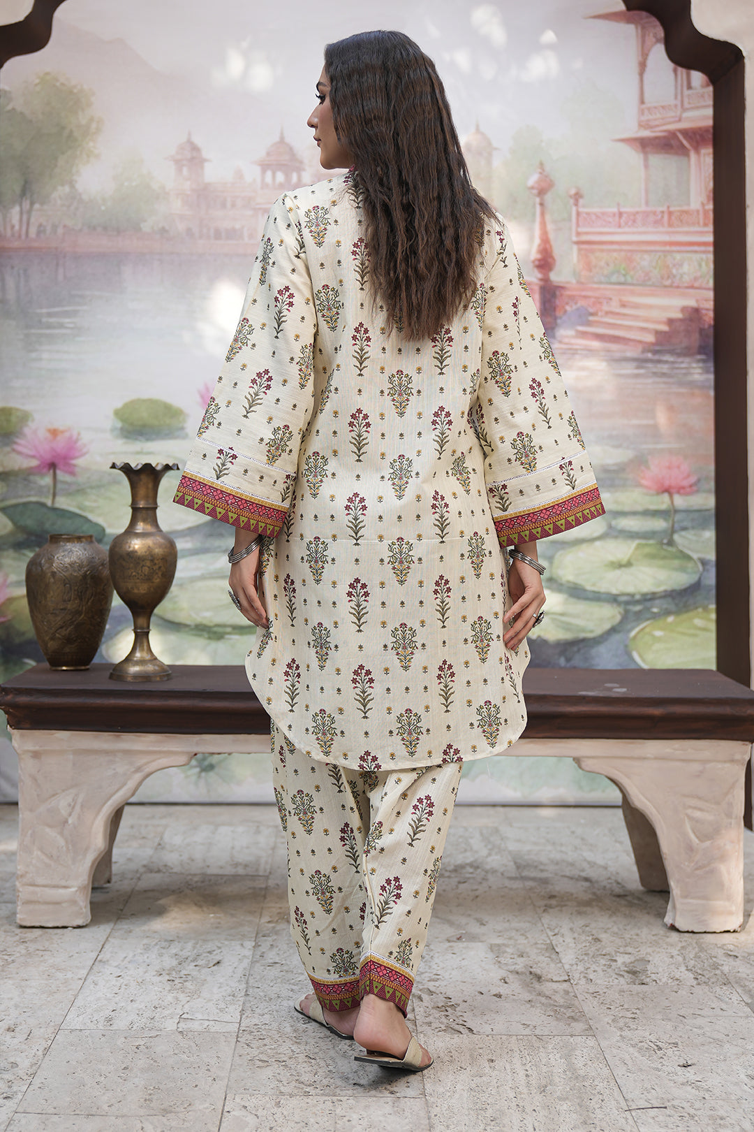 Zellbury | Unstitched 2 Piece Khaddar | Shirt Shalwar - 0346 - House Of Zarish