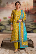 Zellbury | Unstitched 2 Piece Khaddar | Shirt Dupatta - 0423 - House Of Zarish
