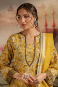 Zellbury | Unstitched 2 Piece Khaddar | Shirt Dupatta - 0424 - House Of Zarish