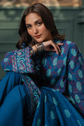 Zellbury | Unstitched 2 Piece Khaddar | Shirt Dupatta - 0425 - House Of Zarish