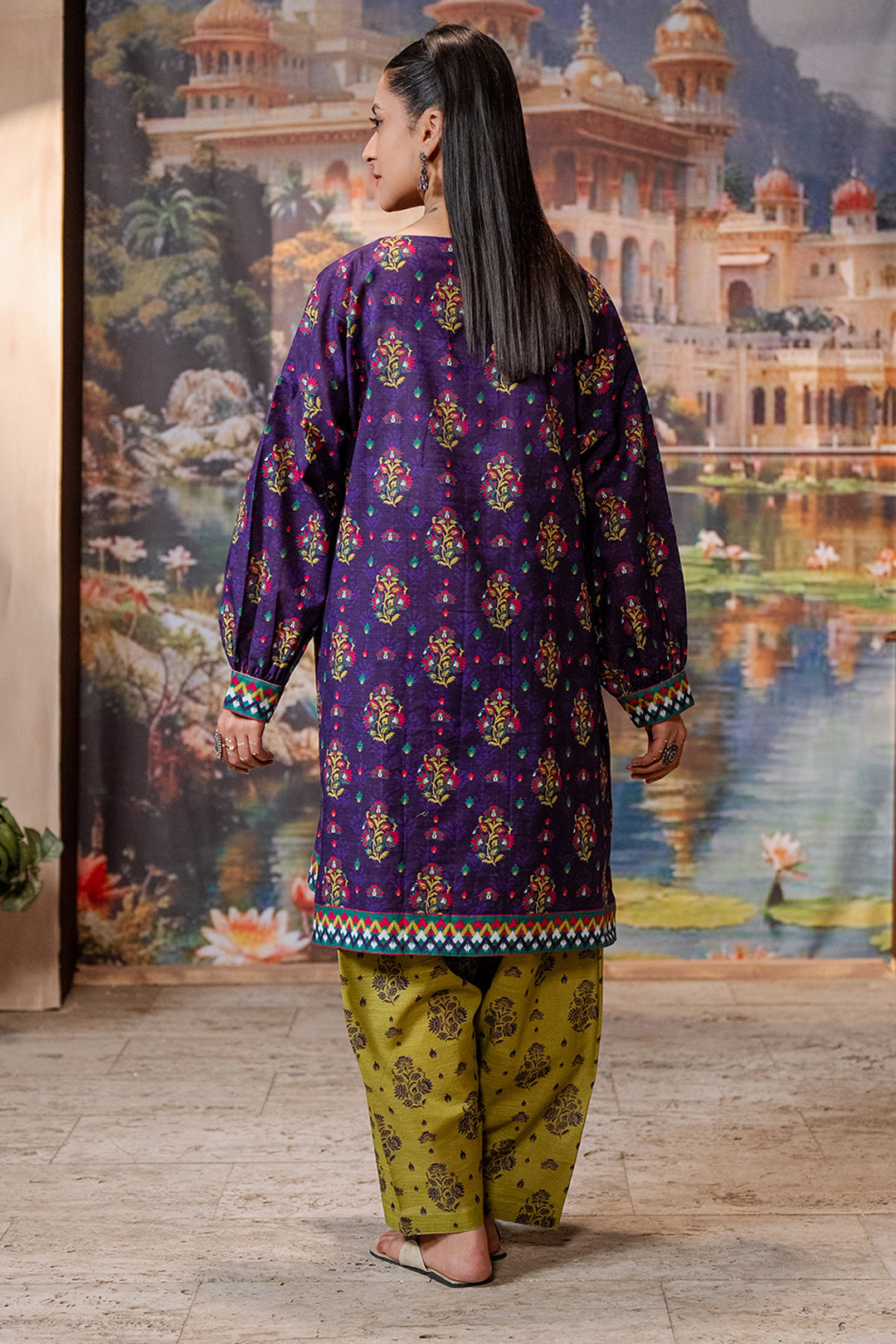 Zellbury | Unstitched 2 Piece Khaddar | Shirt Shalwar - 0429 - Libasekhas
