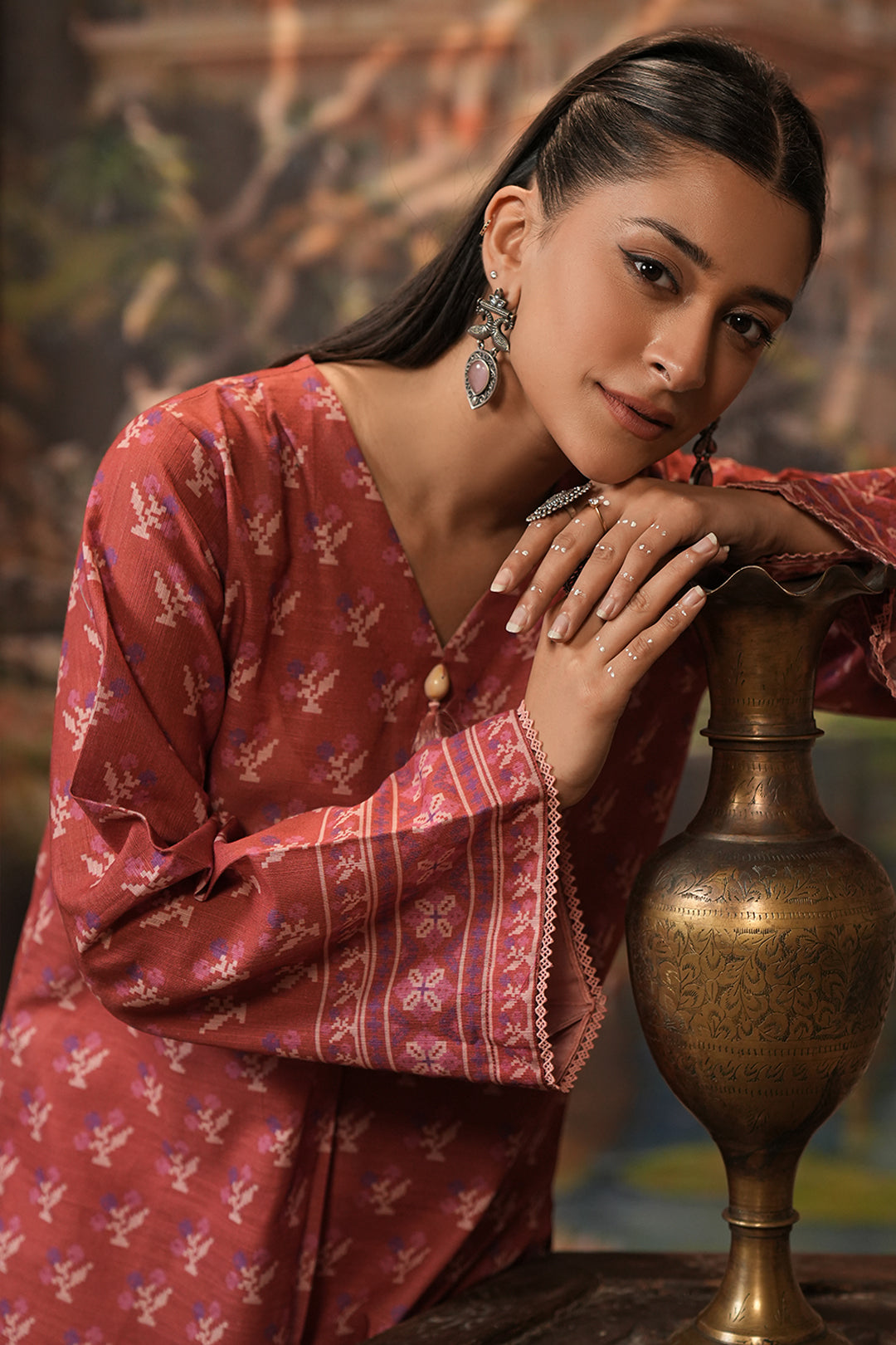 Zellbury | Unstitched 2 Piece Khaddar | Shirt Shalwar - 0430 - House Of Zarish