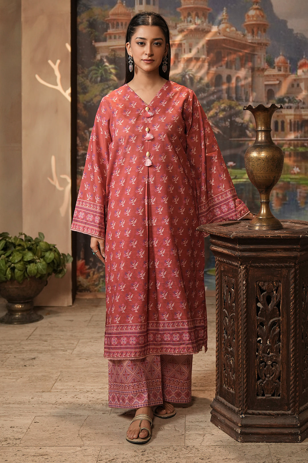 Zellbury | Unstitched 2 Piece Khaddar | Shirt Shalwar - 0430 - House Of Zarish