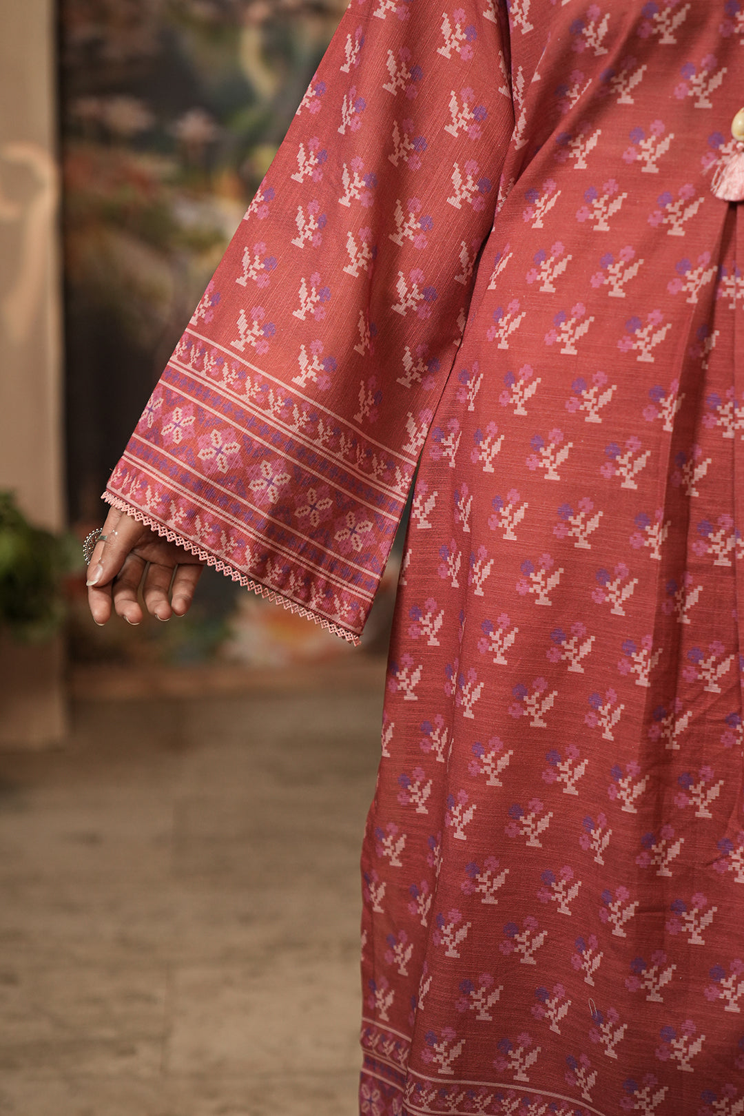 Zellbury | Unstitched 2 Piece Khaddar | Shirt Shalwar - 0430 - House Of Zarish