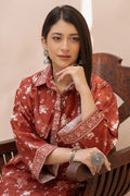 Zellbury | Unstitched 2 Piece Khaddar | Shirt Shalwar - 0434 - Libasekhas