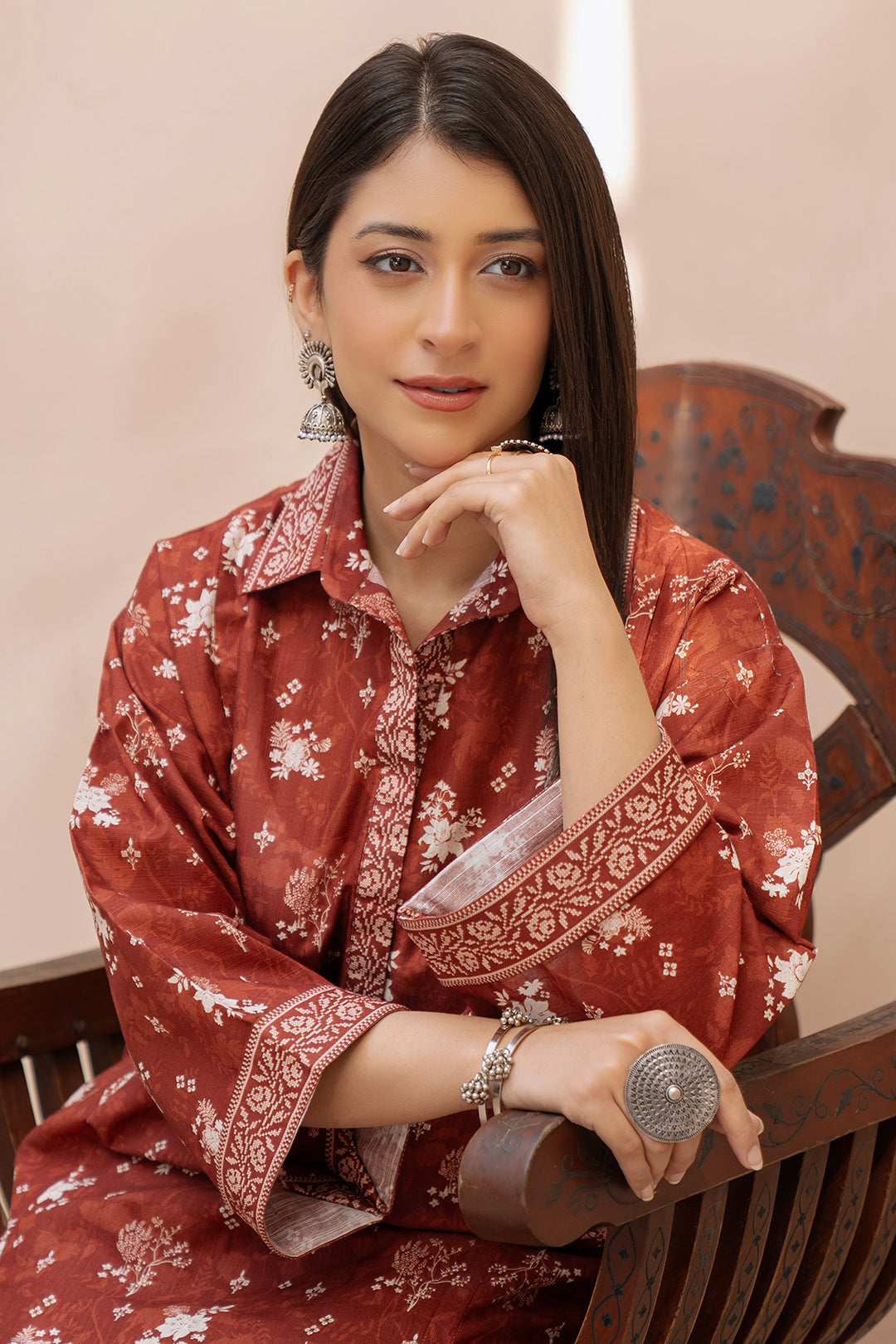 Zellbury | Unstitched 2 Piece Khaddar | Shirt Shalwar - 0434 - Libasekhas