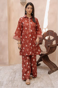 Zellbury | Unstitched 2 Piece Khaddar | Shirt Shalwar - 0434 - Libasekhas