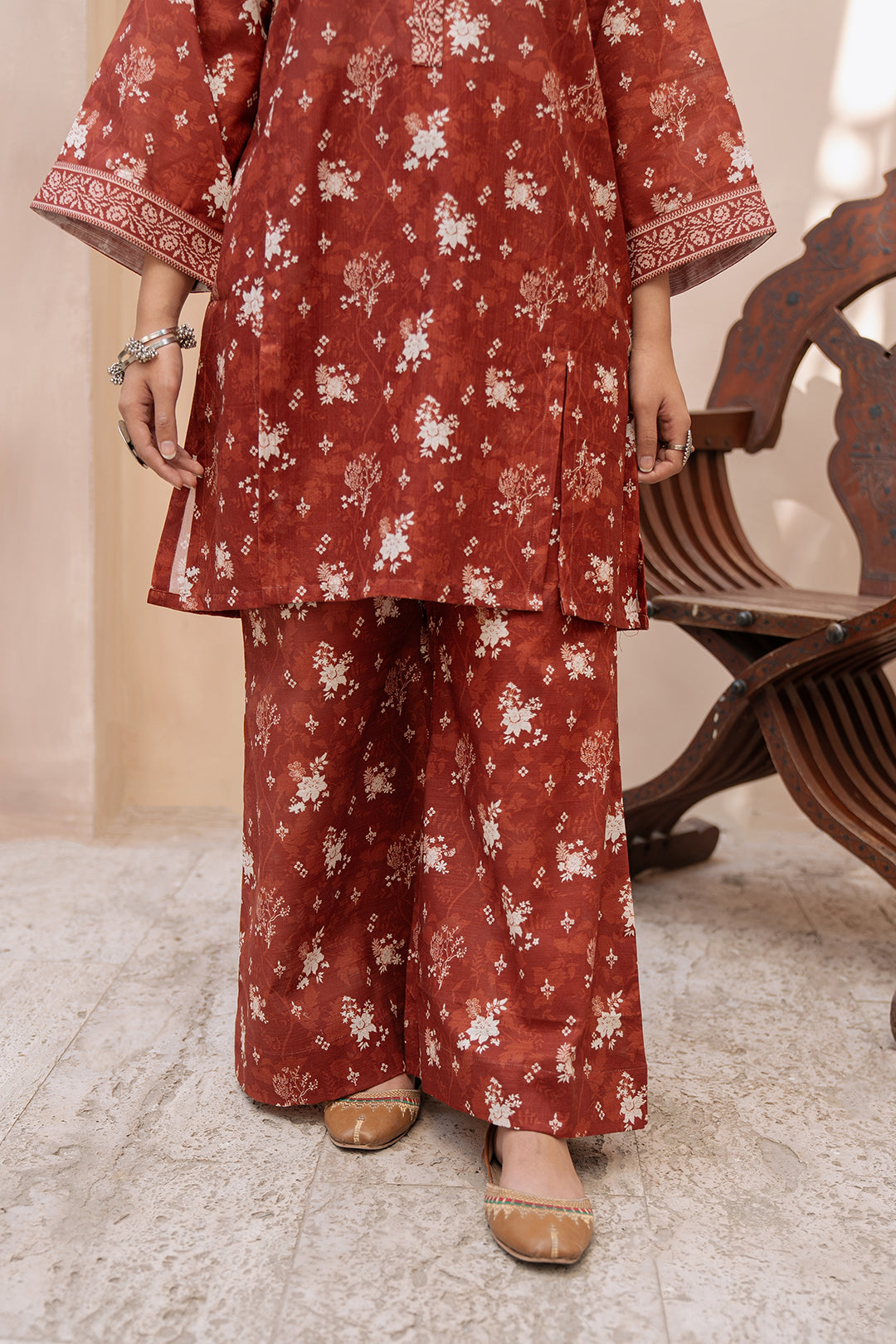 Zellbury | Unstitched 2 Piece Khaddar | Shirt Shalwar - 0434 - House Of Zarish