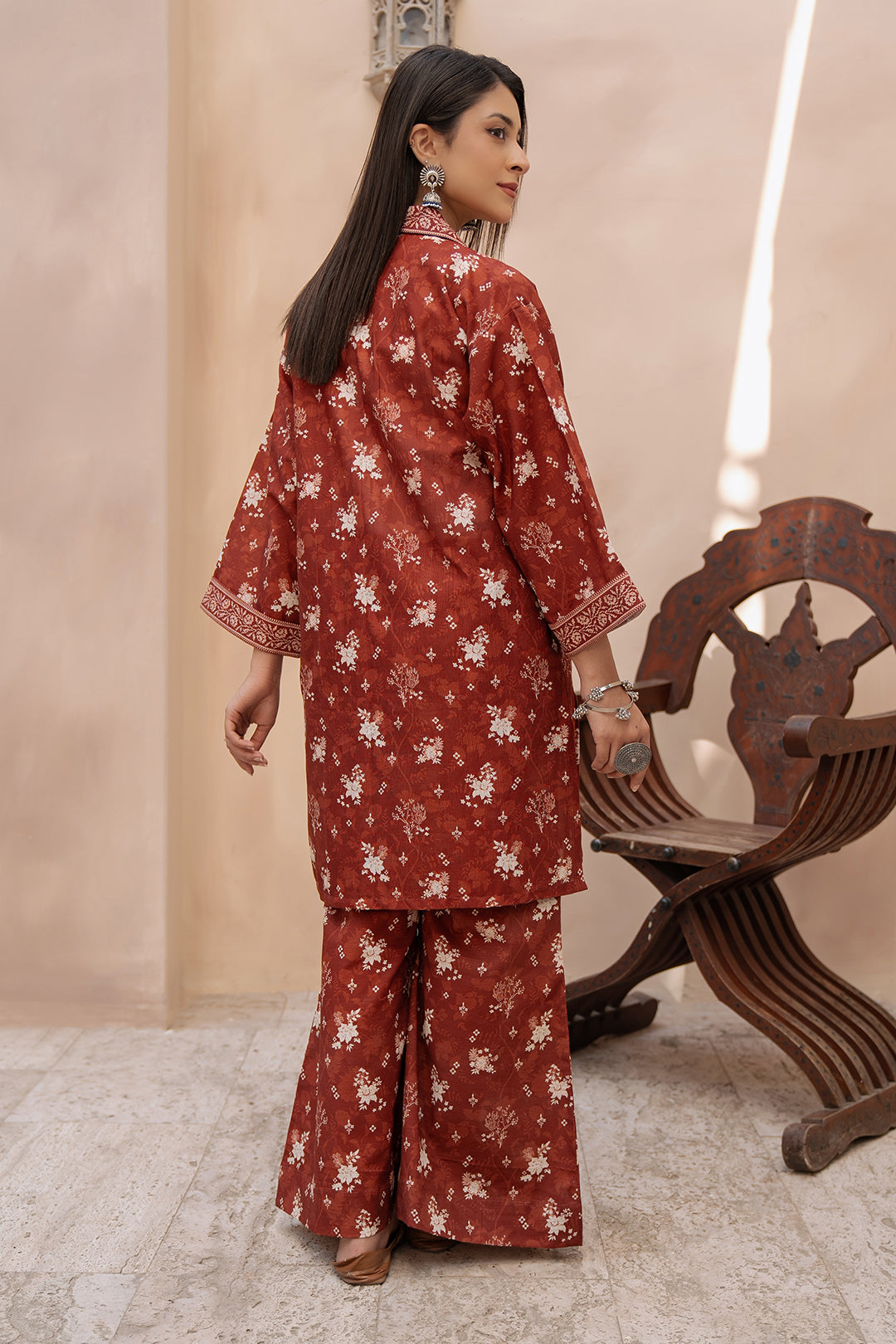Zellbury | Unstitched 2 Piece Khaddar | Shirt Shalwar - 0434 - House Of Zarish