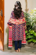 Zellbury | Unstitched 3 Piece Viscose | Shirt Shalwar Dupatta - 0187 - House Of Zarish