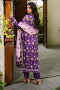 Zellbury | Unstitched 3 Piece Viscose | Shirt Shalwar Dupatta - 0188 - House Of Zarish