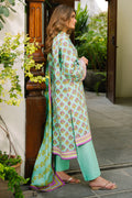 Zellbury | Unstitched 3 Piece Khaddar | Shirt Shalwar Dupatta - 0192 - House Of Zarish