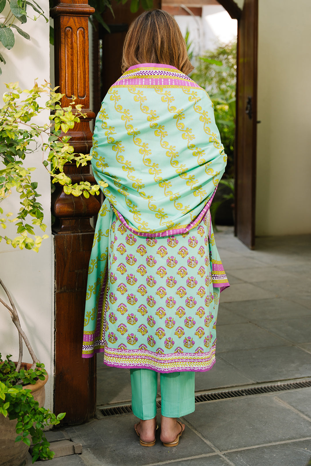 Zellbury | Unstitched 3 Piece Khaddar | Shirt Shalwar Dupatta - 0192 - House Of Zarish