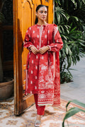 Zellbury | Unstitched 3 Piece Khaddar | Shirt Shalwar Dupatta - 0193 - Libasekhas