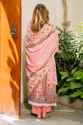 Zellbury | Unstitched 3 Piece Viscose | Shirt Shalwar Dupatta - 0199 - House Of Zarish