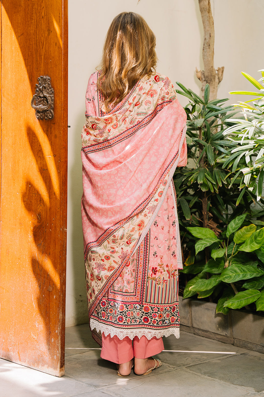 Zellbury | Unstitched 3 Piece Viscose | Shirt Shalwar Dupatta - 0199 - House Of Zarish