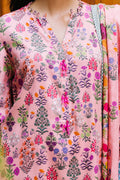 Zellbury | Unstitched 3 Piece Viscose | Shirt Shalwar Dupatta - 0206 - House Of Zarish