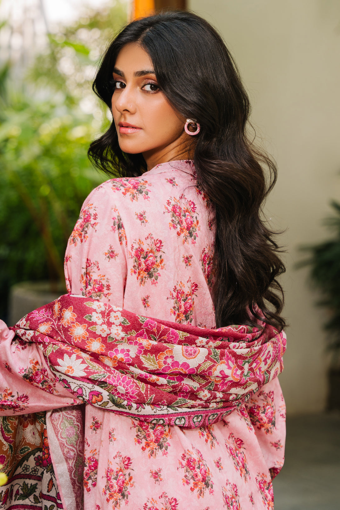 Zellbury | Unstitched 3 Piece Khaddar | Shirt Shalwar Dupatta - 0212 - House Of Zarish