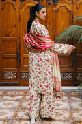 Zellbury | Unstitched 3 Piece Viscose | Shirt Shalwar Dupatta - 0216 - Libasekhas
